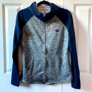 NFL Team Apparel zip-up hoodie, barely worn
